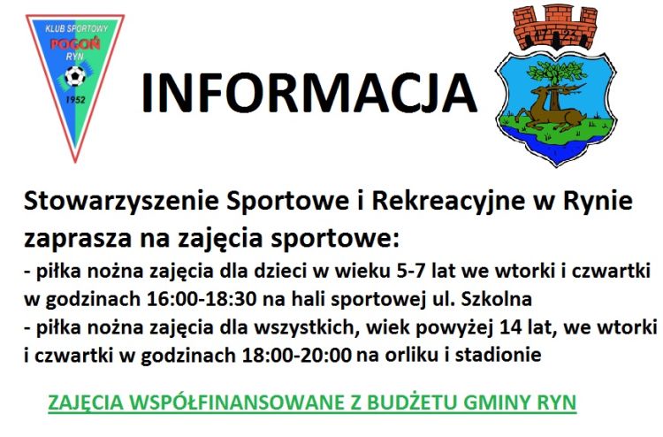 zajęcia sportowe